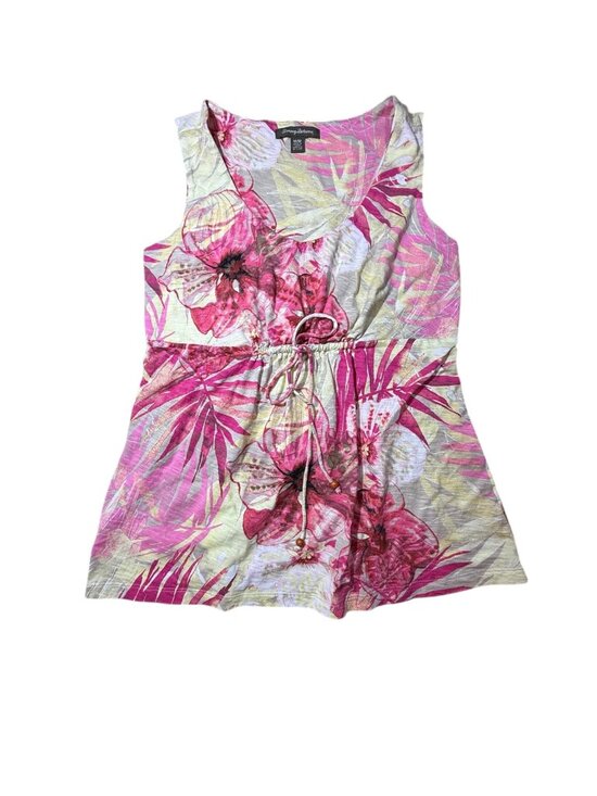 Tommy Bahama Tops - Tommy Bahama 100% cotton floral print sleeveless top